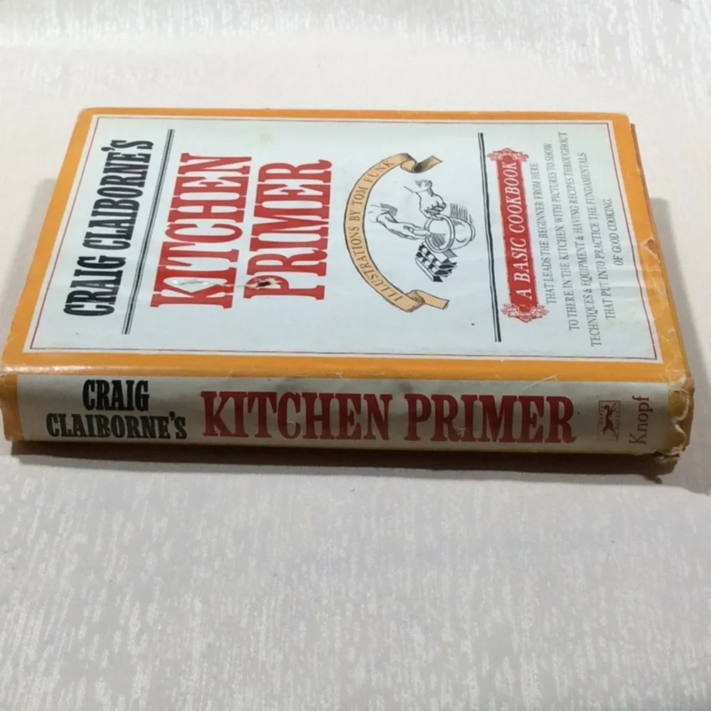 Vintage 1969 Kitchen Primer by Craig Claiborne